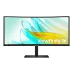 Samsung ViewFinity S6 34" Curvo Ultra-WQHD 100Hz USB-C 90W Negro - Tu espacio de trabajo sin límites