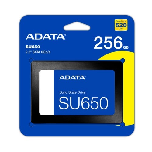 SSD ADATA Ultimate SU650 256GB SATA III - Acelera tu PC al Instante