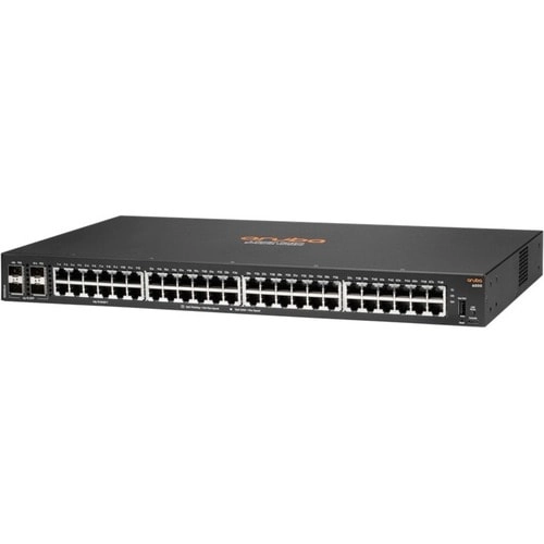 Switch Aruba CX 6000 48 Puertos Gigabit + 4 SFP Empresarial Manageable