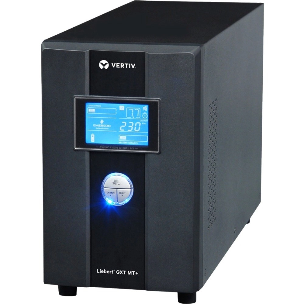 Vertiv Liebert GXT-2000MTPLUS120 UPS 2000VA/1800W Torre 120V - Protección eléctrica de doble conversión para tu infraestructura crítica