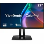 ViewSonic ColorPro VP2756A-2K Monitor 27" QHD IPS 120Hz USB-C 90W Negro - Precisión de color profesional en un solo cable