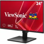 ViewSonic VA2448-MHJ Monitor 24" IPS Full HD 120Hz HDMI Negro - Ergonomía profesional para trabajar y jugar sin límites